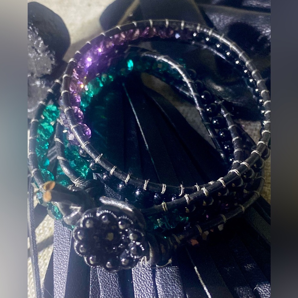 Elegant Multicolor Beaded Bracelet